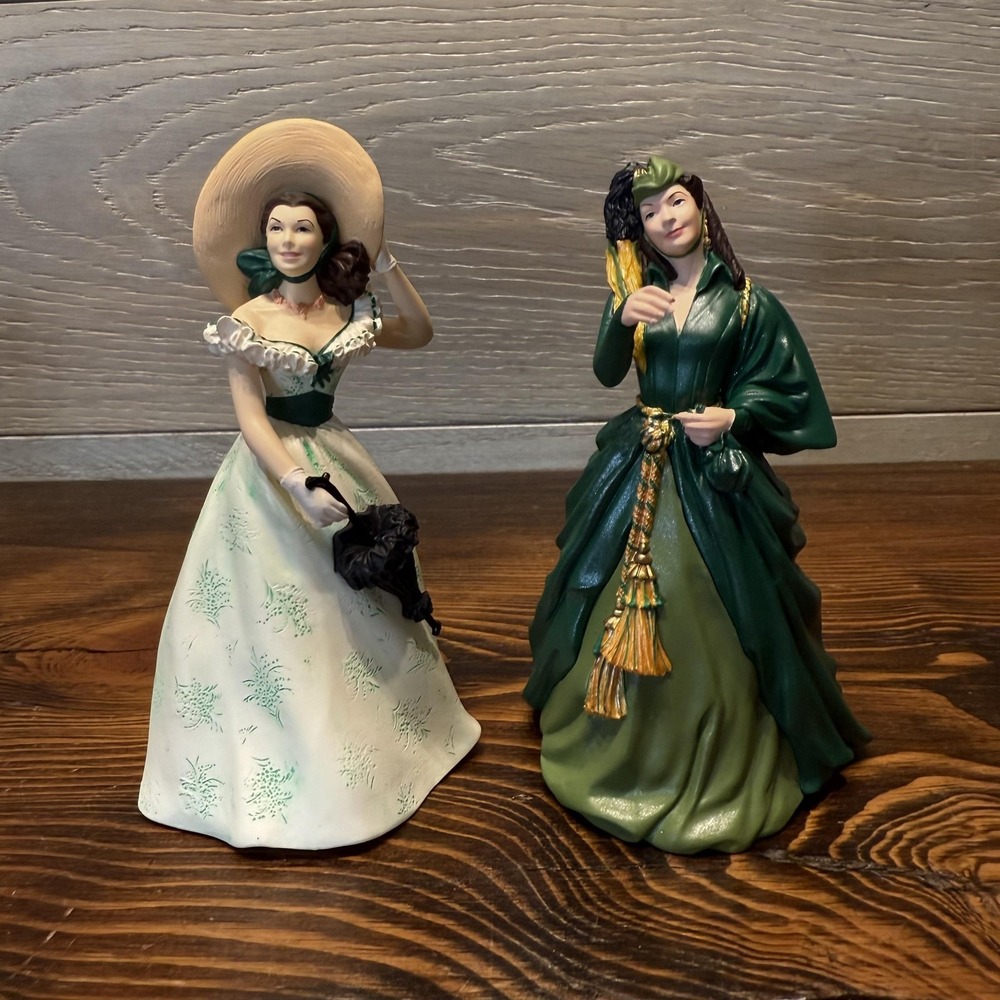 Hallmark Keepsake Ornaments‎ Scarlett O'Hara Lot of 2 Gone With The Wind Boxes